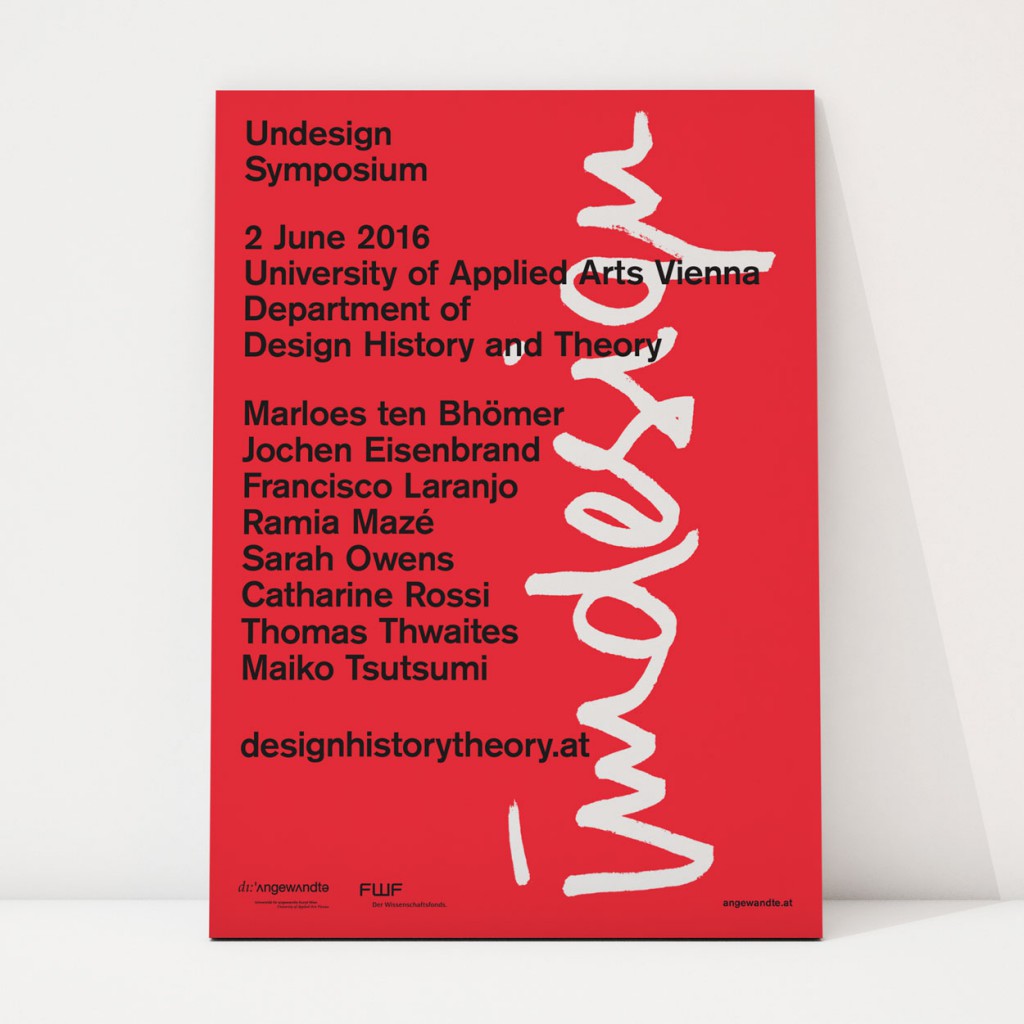 Undesign Symposium Poster